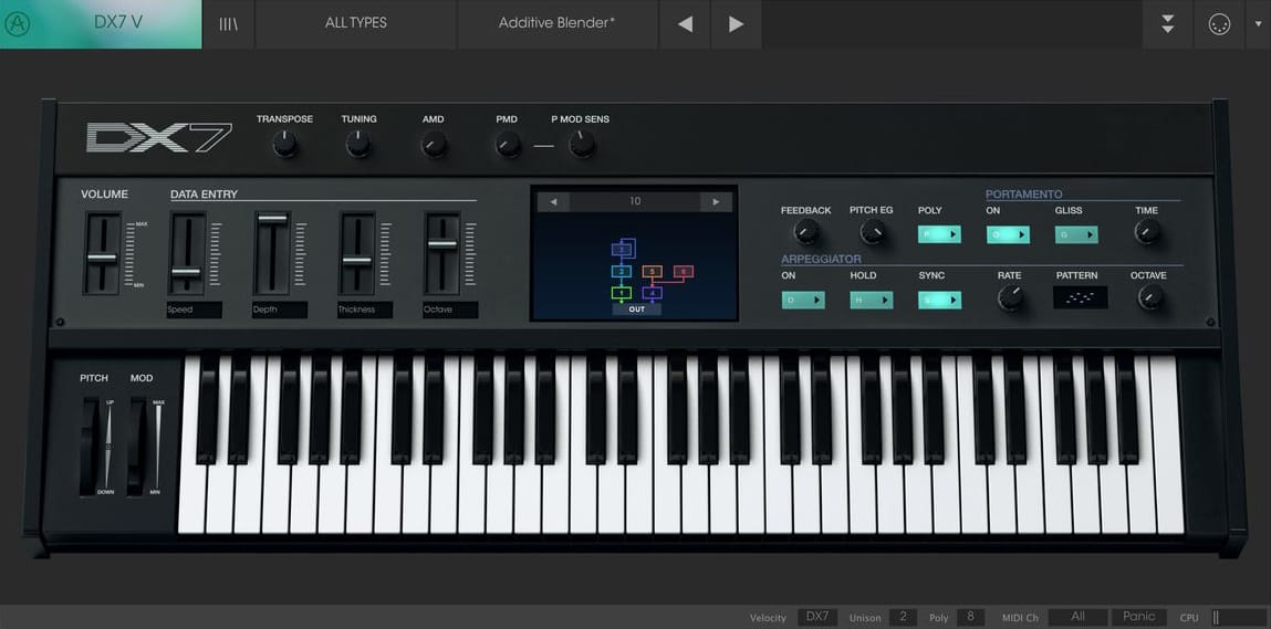 Arturia - DX7 V - DX7 V
